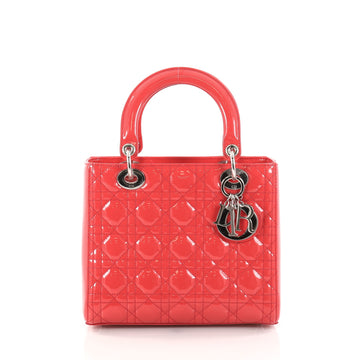 Christian Dior Lady Dior Handbag Cannage Quilt Patent 2730901