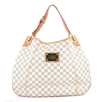 Louis Vuitton Galliera Handbag Damier GM White 2731701