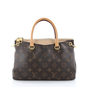 Louis Vuitton Pallas Tote Monogram Canvas BB Brown 2733301