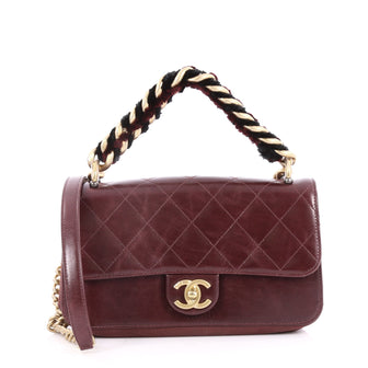Chanel Straight Lined Flap Bag Quilted Aged Calfskin 2733710