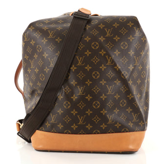 Louis Vuitton Sac Marin Handbag Monogram Canvas Brown 2734003