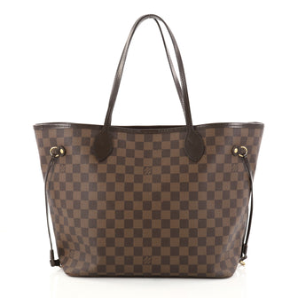 Louis Vuitton Neverfull Tote Damier MM Brown 2736106