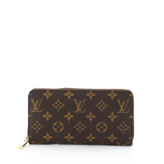 Louis Vuitton Zippy Wallet Monogram Canvas Brown 2737504