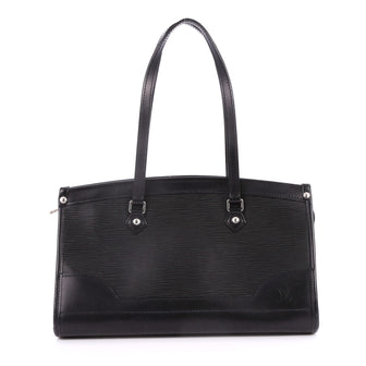 Louis Vuitton Madeleine Handbag Epi Leather PM Black 2740301