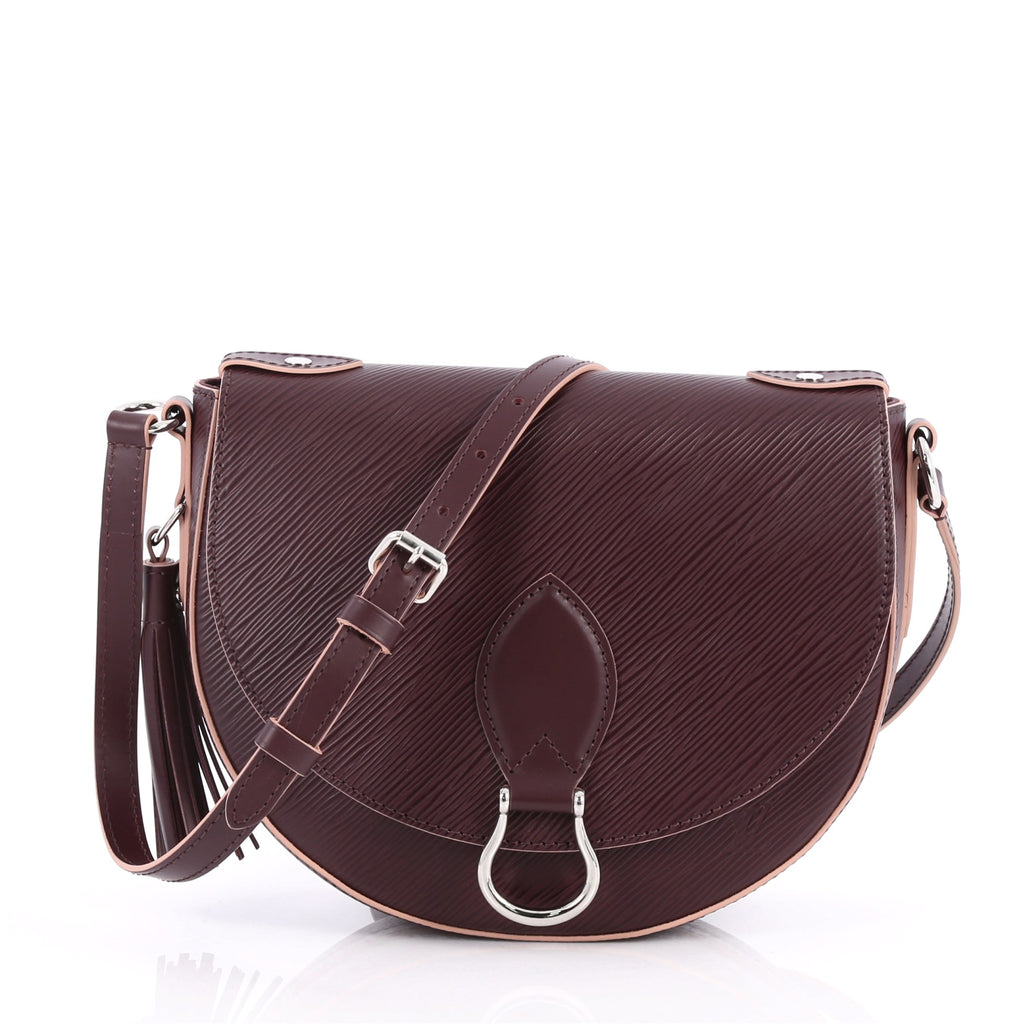 Louis Vuitton Saint Cloud NM Bag Epi Leather Purple 13542220