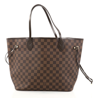 Louis Vuitton Neverfull NM Tote Damier MM Brown 2743001
