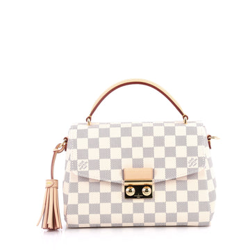 Louis Vuitton Croisette Handbag Damier White 2744901