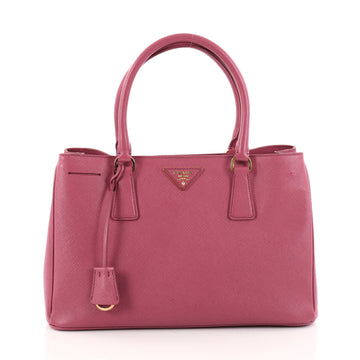 Prada Gardener's Tote Saffiano Leather Medium Pink 2745702