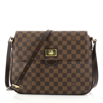 Louis Vuitton Besace Rosebery Handbag Damier Brown 2746001