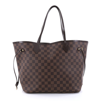 Louis Vuitton Neverfull Tote Damier MM Brown 2746302