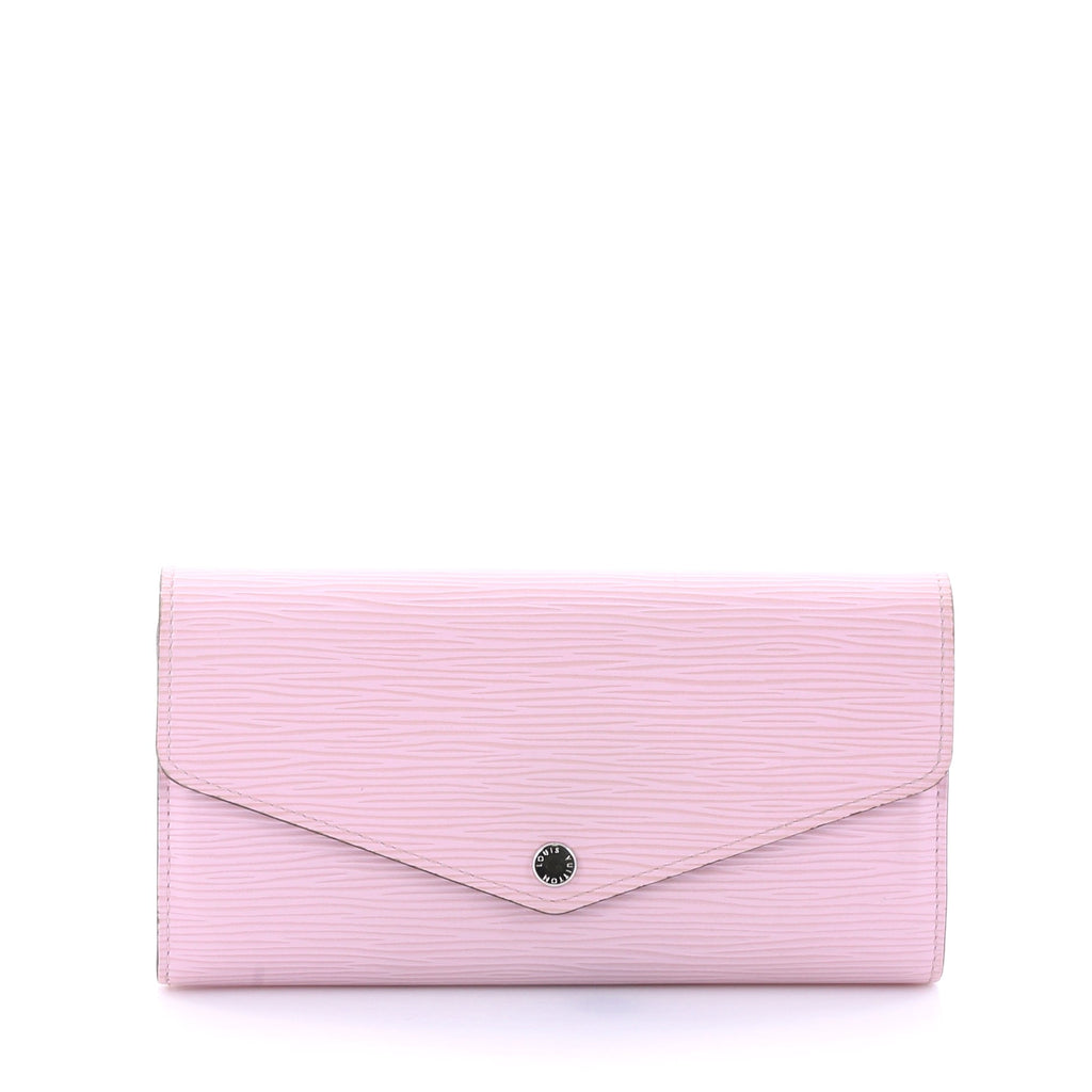 Louis Vuitton Epi Sarah Wallet NM Pink