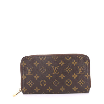 Louis Vuitton Zippy Organizer Monogram Canvas Brown 2746903