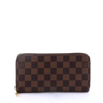 Louis Vuitton Zippy Wallet Damier Brown 2747101