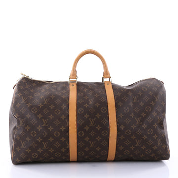 Louis Vuitton Keepall Bag Monogram Canvas 55 Brown 2747202