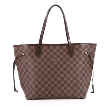 Louis Vuitton Neverfull Tote Damier MM Brown 2750701