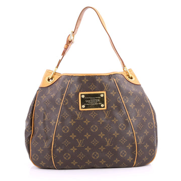 Louis Vuitton Galliera Handbag Monogram Canvas PM Brown 2750702