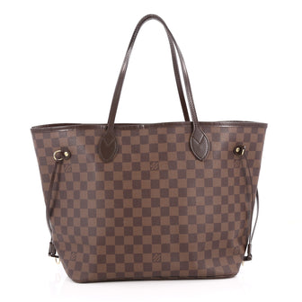 Louis Vuitton Neverfull Tote Damier MM Brown 2750901