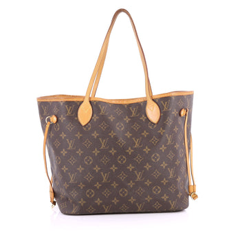 Louis Vuitton Neverfull Tote Monogram Canvas MM Brown 2750902