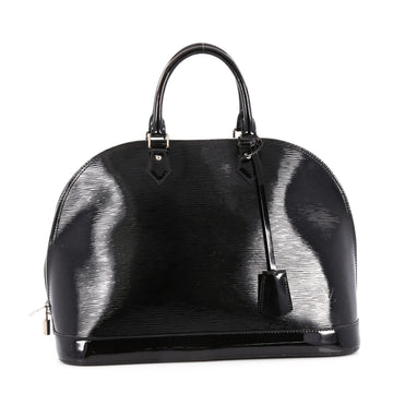 Louis Vuitton Alma Handbag Electric Epi Leather GM Black 2751302