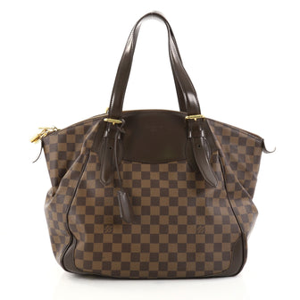 Louis Vuitton Verona Handbag Damier GM Brown 2752301