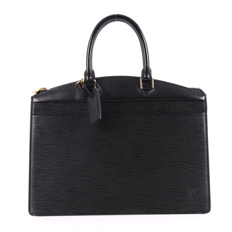Louis Vuitton Riviera Handbag Epi Leather Black 2753504