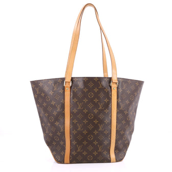Louis Vuitton Shopping Sac Handbag Monogram Canvas MM 2753601