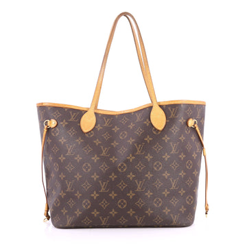 Louis Vuitton Neverfull Tote Monogram Canvas MM Brown 2753602