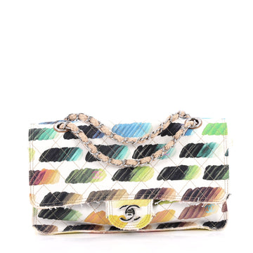 Chanel Watercolor Colorama Flap Bag Quilted Watercolor white 2753603
