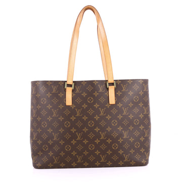 Louis Vuitton Luco Handbag Monogram Canvas Brown 2753802