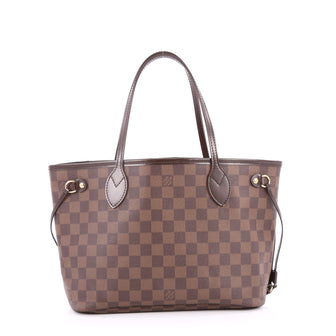 Louis Vuitton Neverfull Tote Damier PM Brown 2754701