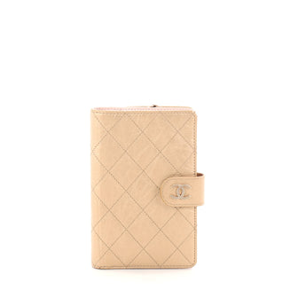 Chanel CC Zipped Pocket Wallet Quilted Calfskin Small gold 2754702