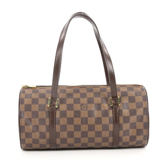 Louis Vuitton Papillon Handbag Damier 30 Brown 2755701