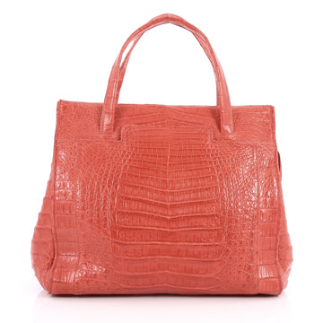 Nancy Gonzalez Tote Crocodile Medium Red 2756702