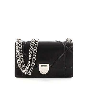 Christian Dior Diorama Flap Bag Lambskin Mini Black 2760502