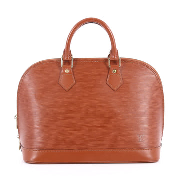 Louis Vuitton Vintage Alma Handbag Epi Leather PM Brown 2761601