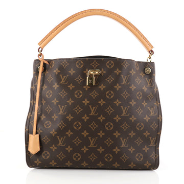 Louis Vuitton Gaia Handbag Monogram Canvas Brown 2761804