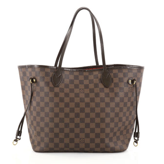 Louis Vuitton Neverfull Tote Damier MM Brown 2763004
