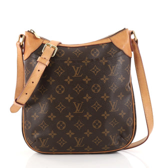 Louis Vuitton Odeon Handbag Monogram Canvas PM Brown 2764901