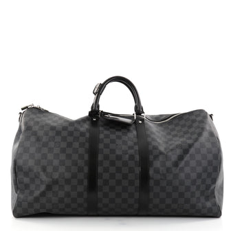 Louis Vuitton Keepall Bandouliere Bag Damier Cobalt 55 2765802