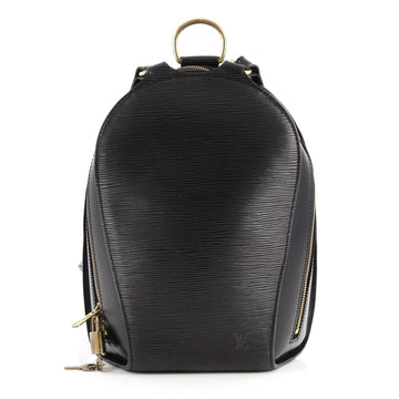 Louis Vuitton Mabillon Backpack Epi Leather Black 2765901