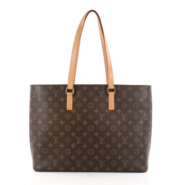 Louis Vuitton Luco Handbag Monogram Canvas Brown 2766502
