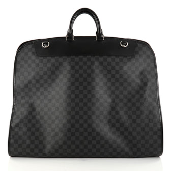 Buy Louis Vuitton Garment Cover Damier Graphite 2 Hangers 2767201