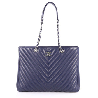 Chanel Classic CC Shopping Tote Chevron Caviar Large 2769401