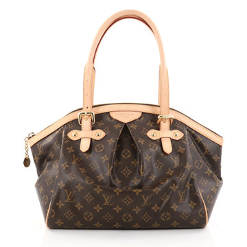 Louis Vuitton Tivoli Handbag Monogram Canvas GM Brown 2770402