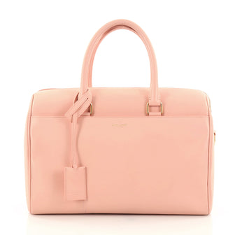 Saint Laurent Classic Duffle Bag Leather 6 Pink 2770802