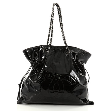 Chanel Bon Bon Tote Patent Large Black 2772603