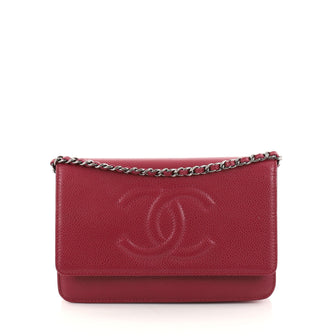 Chanel Timeless Wallet on Chain Caviar Pink 2772607