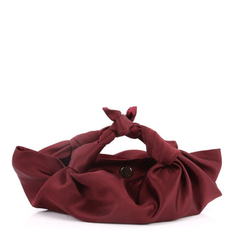 The Row Ascot Bag Satin Small Red 2772704