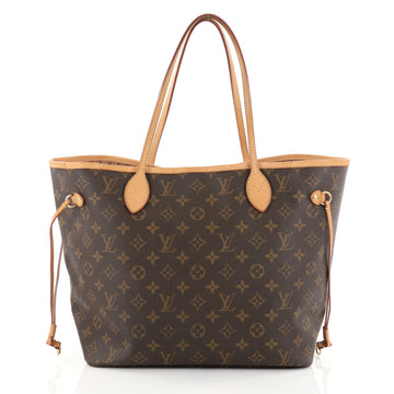 Louis Vuitton Neverfull Tote Monogram Canvas MM Brown 2773302