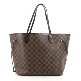 Louis Vuitton Neverfull Tote Damier MM Brown 2773504